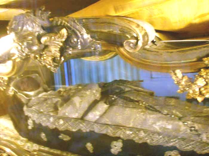 The incorrupt body of St Catherine Ricci