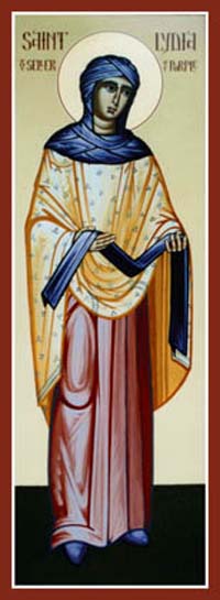 Saint Lydia Purpuratia