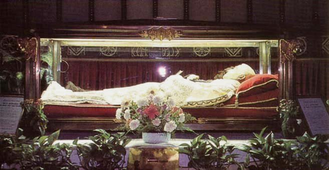 St Luigi Orione's Incorrup Body