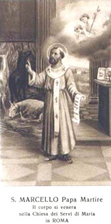 Saint Pope Marcellus I