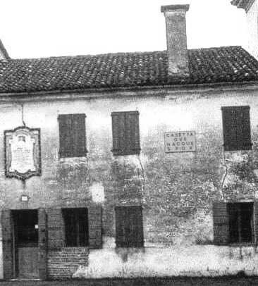 Sarto's family house - Pope Pius X's birth place